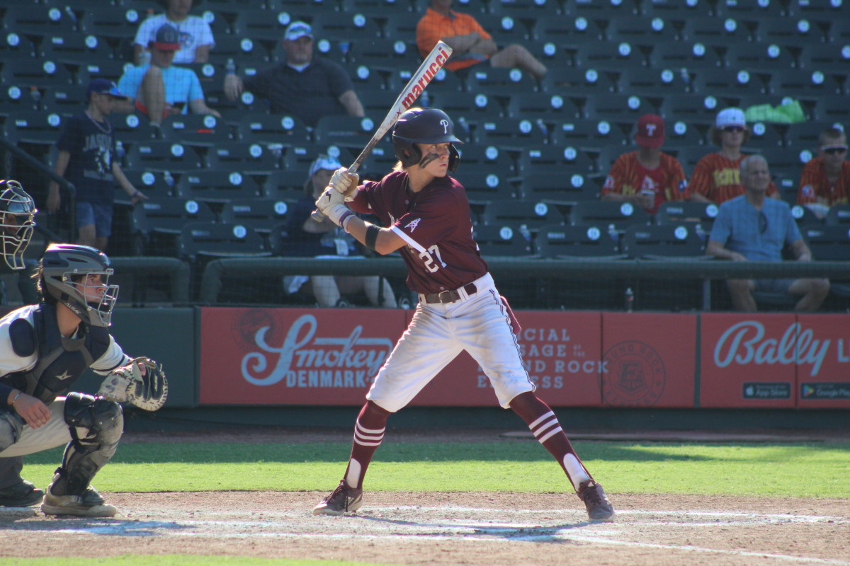 Pearland Flower Mound 6A UIL state championship Texas baseball playoffs 061023 Andrew McCulloch 202